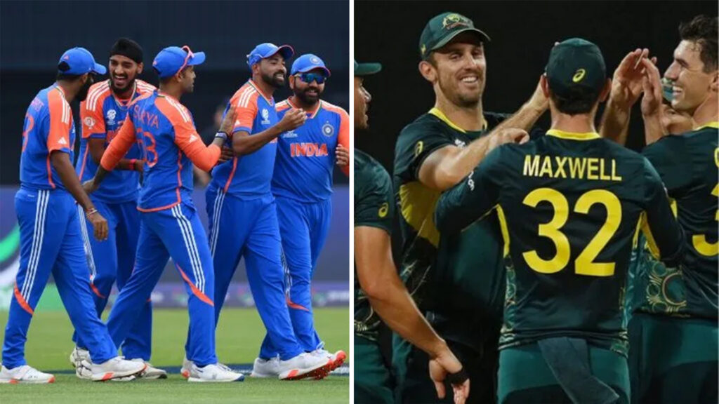 Epic Showdown: India vs Australia in T20 World Cup Super 8 on June 24